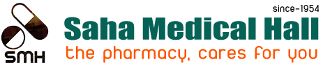 Saha Medical Hall Logo